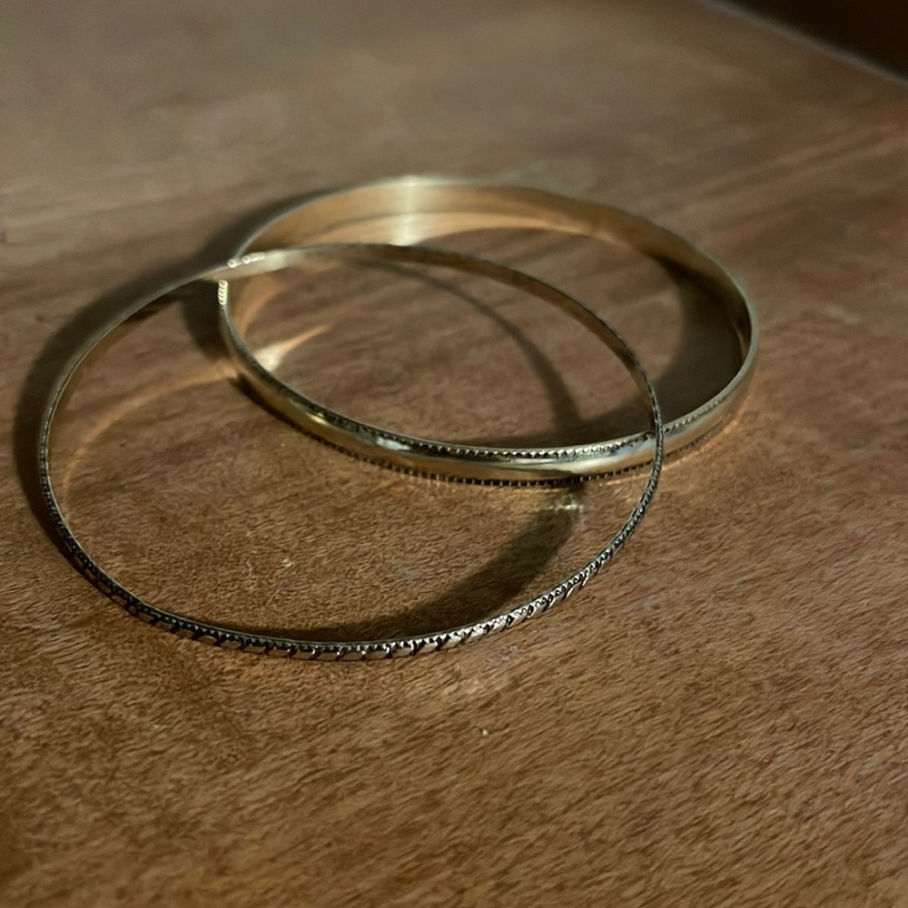 Golden Metal Bracelets